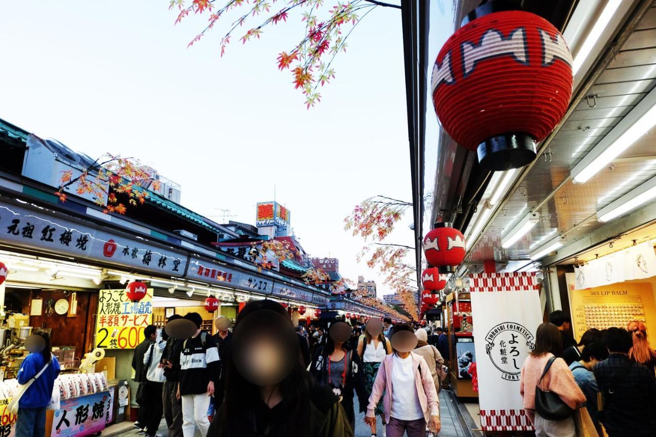 夢の舎 浅草 Yumenoya Asakusa Tokyo Eksteriør bilde